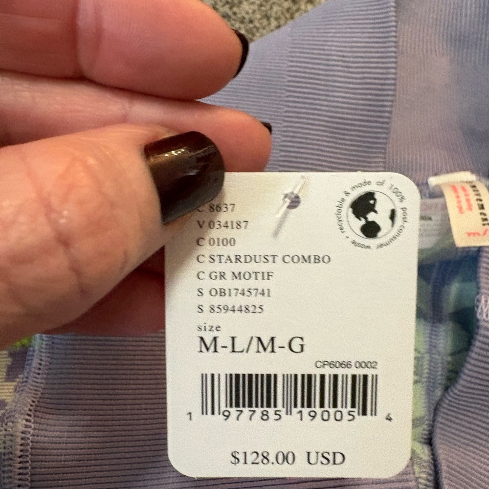 NWT Free People Movement Myoko Jacquard Base Legging - Picture 5 of 7